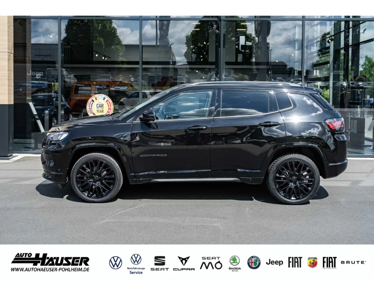 Jeep Compass e-Hybrid MY23 ''S'' 1.5 T4 DCT MHEV LEDER EL HECKK Černá - 2
