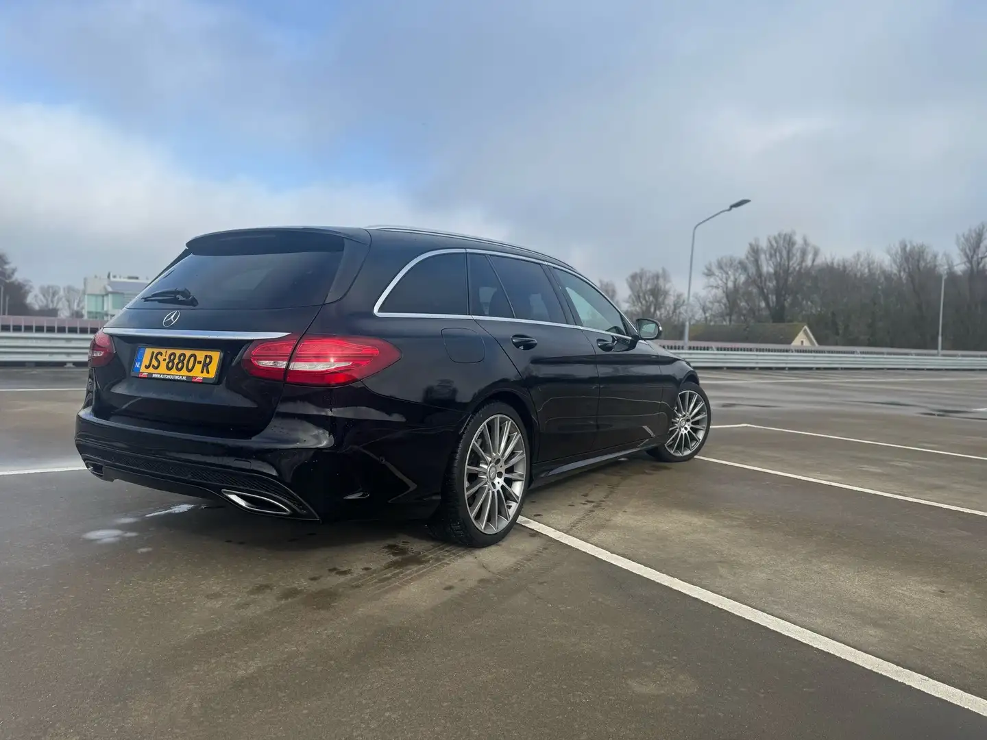 Mercedes-Benz C 220 CDI Prestige AMG pakket Zwart - 2