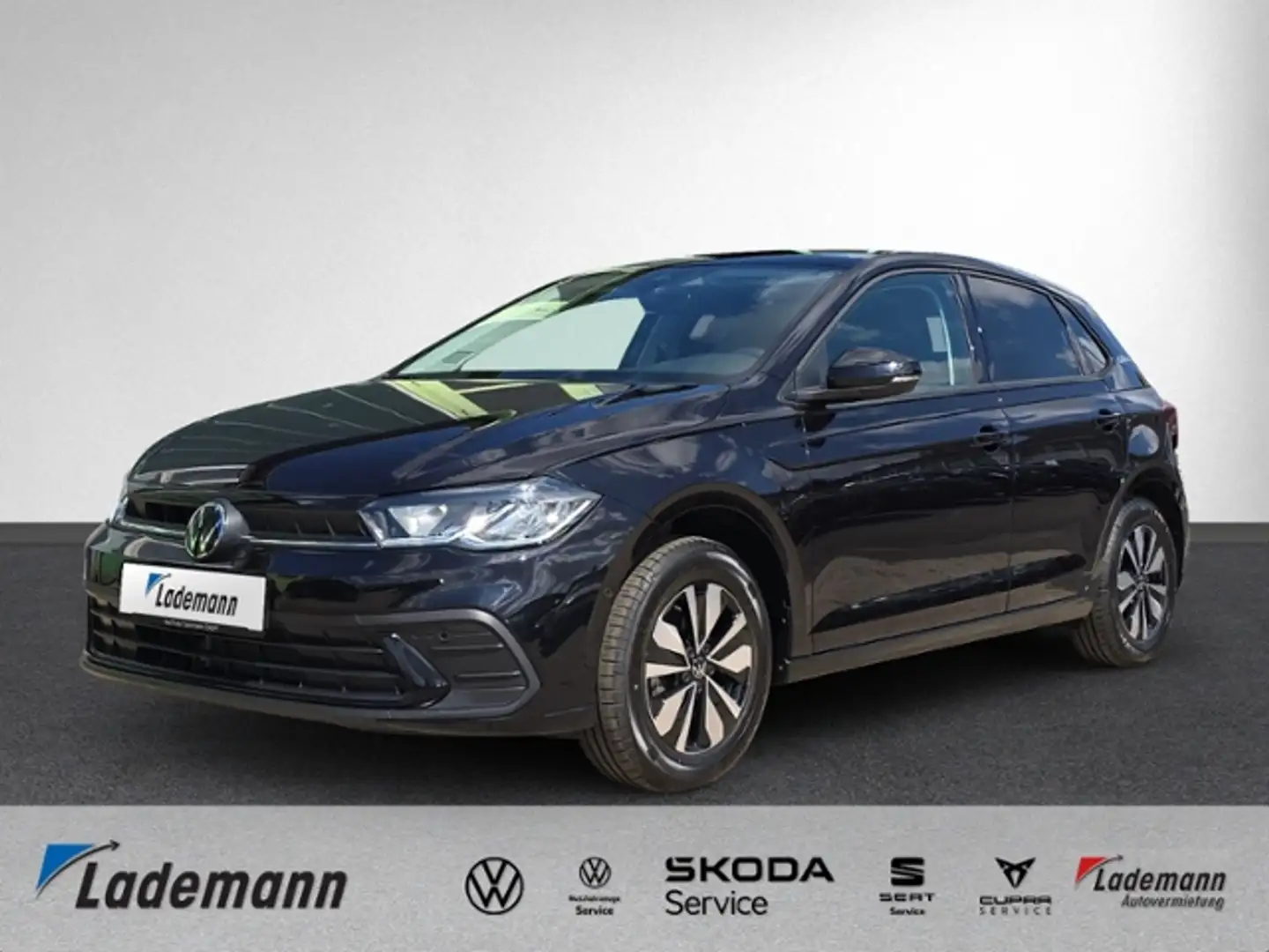 Volkswagen Polo 1.0 TSI GOAL LED+KAMERA+SIHZ+KLIMAAUTOMATIK Schwarz - 1