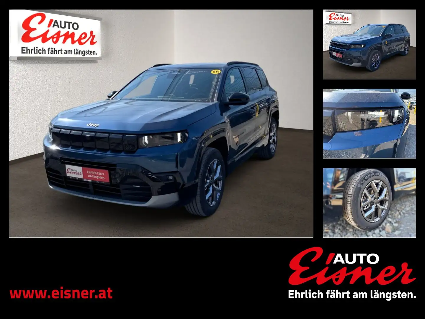 Jeep Compass eDCT 1.2 W First Edition 2xKlima AUT LED Blau - 1