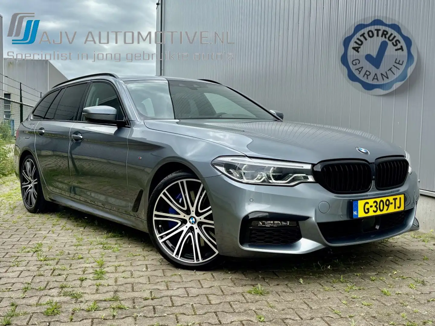 BMW 540 5-serie Touring 540i XDRIVE HIGH EXECUTIVE M-SPORT Gris - 1
