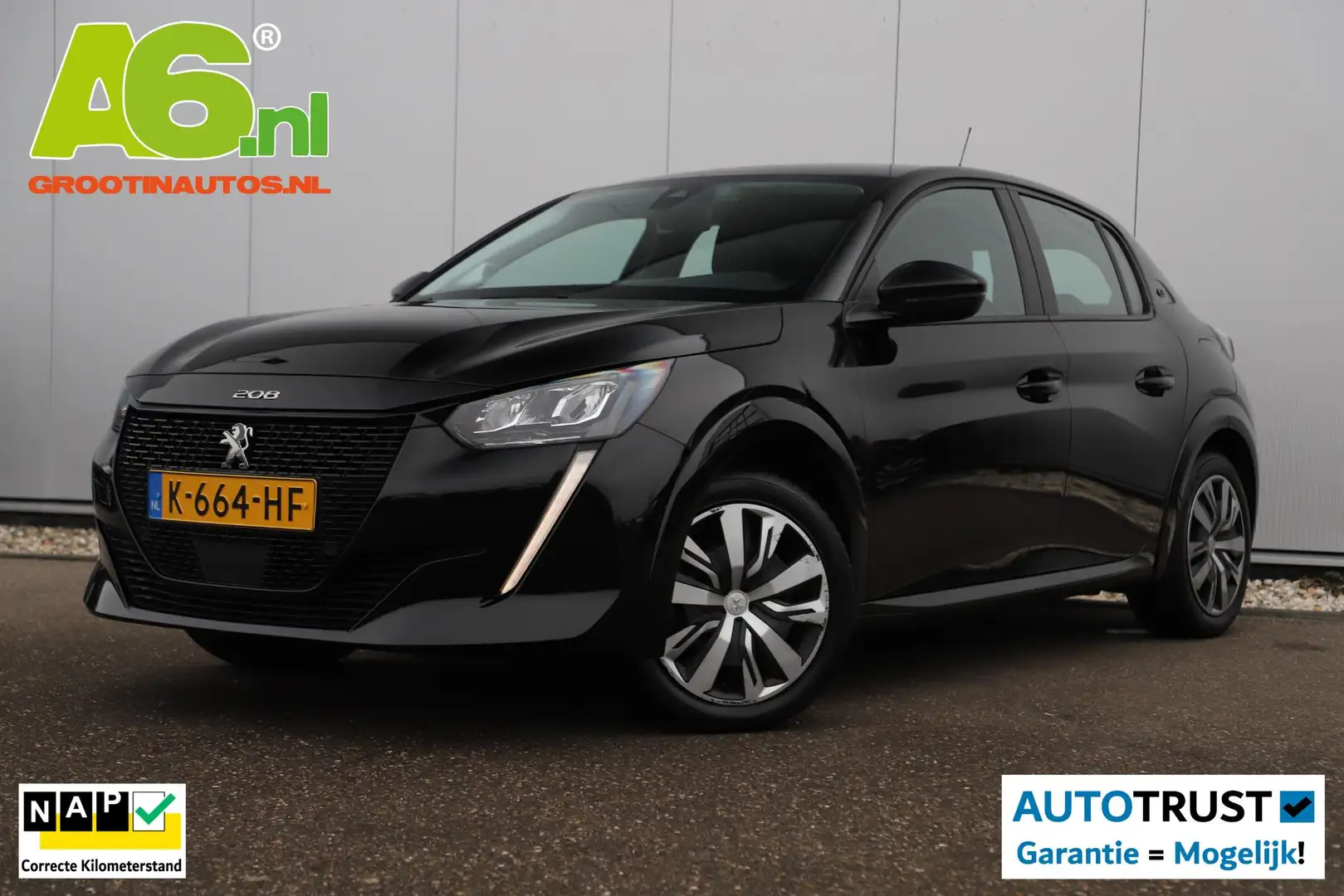 Peugeot e-208 EV Active 50 kWh Navigatie Clima Cruise Carplay An Noir - 1