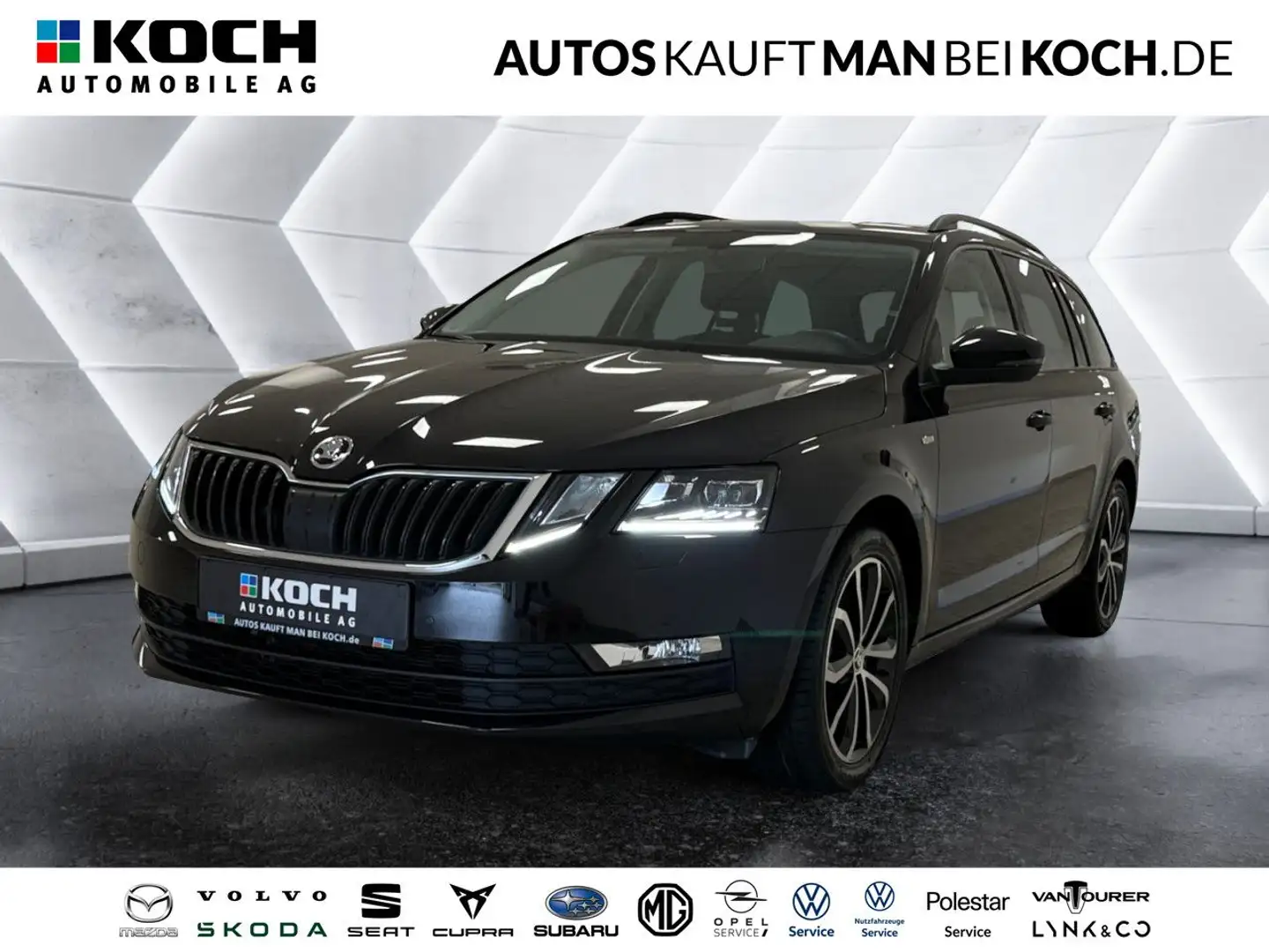 Skoda Octavia Combi 1.5 TSI ACT Soleil Navi PDC v+h LED Zwart - 1