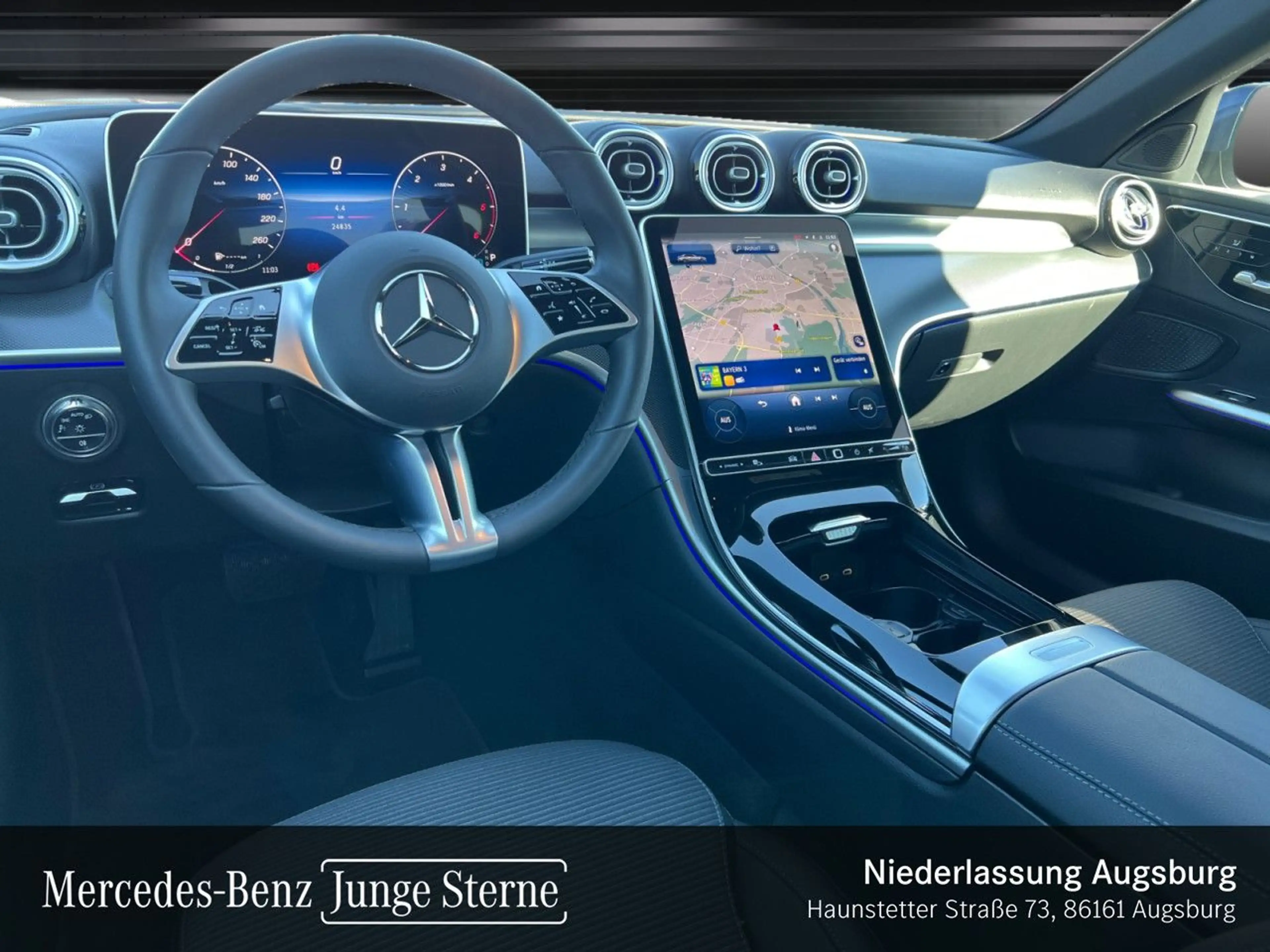 Mercedes-Benz C 200 d AVANTG+360+TOTW+KEYLESS+9G — photo 11