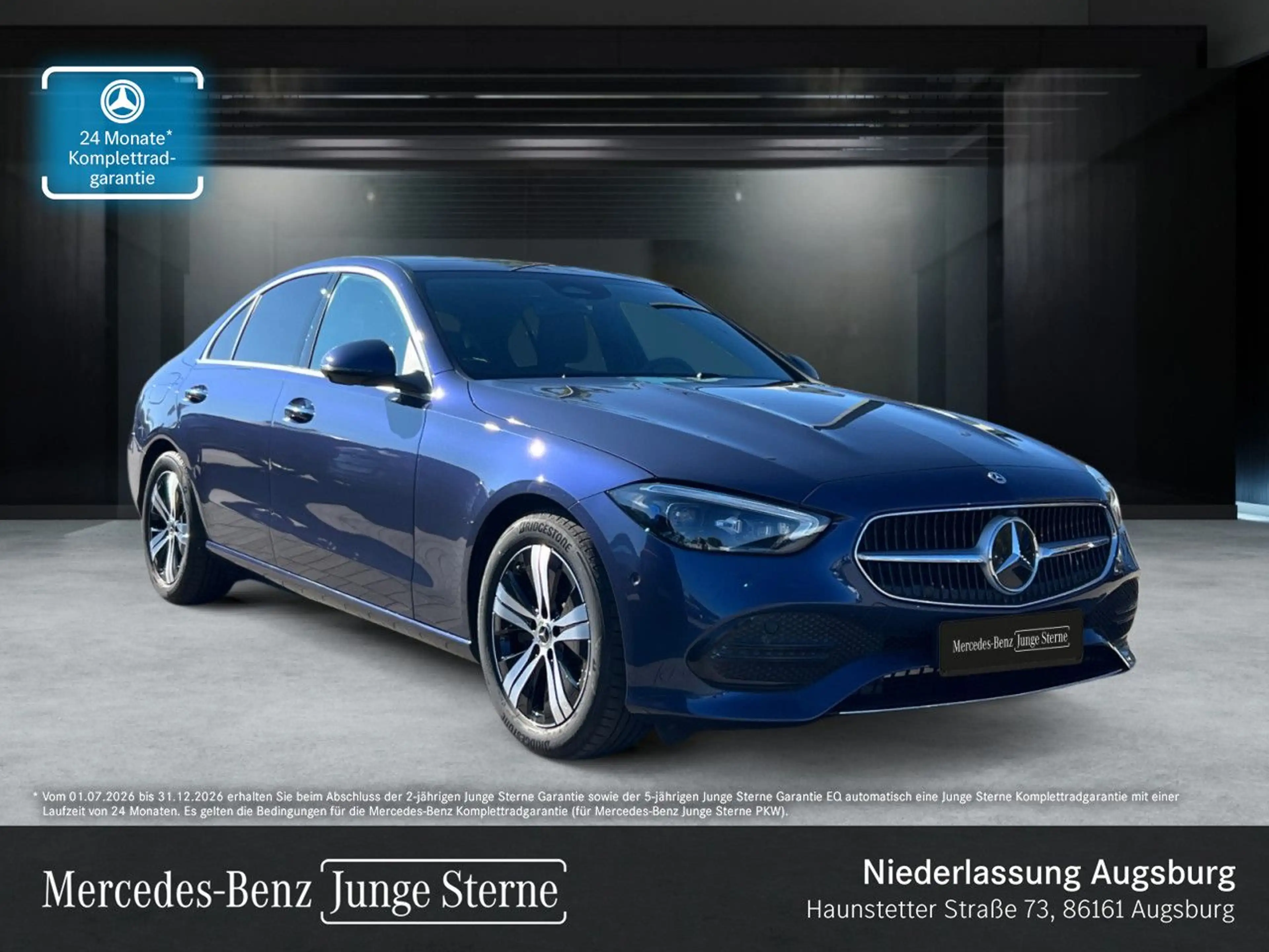 Mercedes-Benz C 200 d AVANTG+360+TOTW+KEYLESS+9G