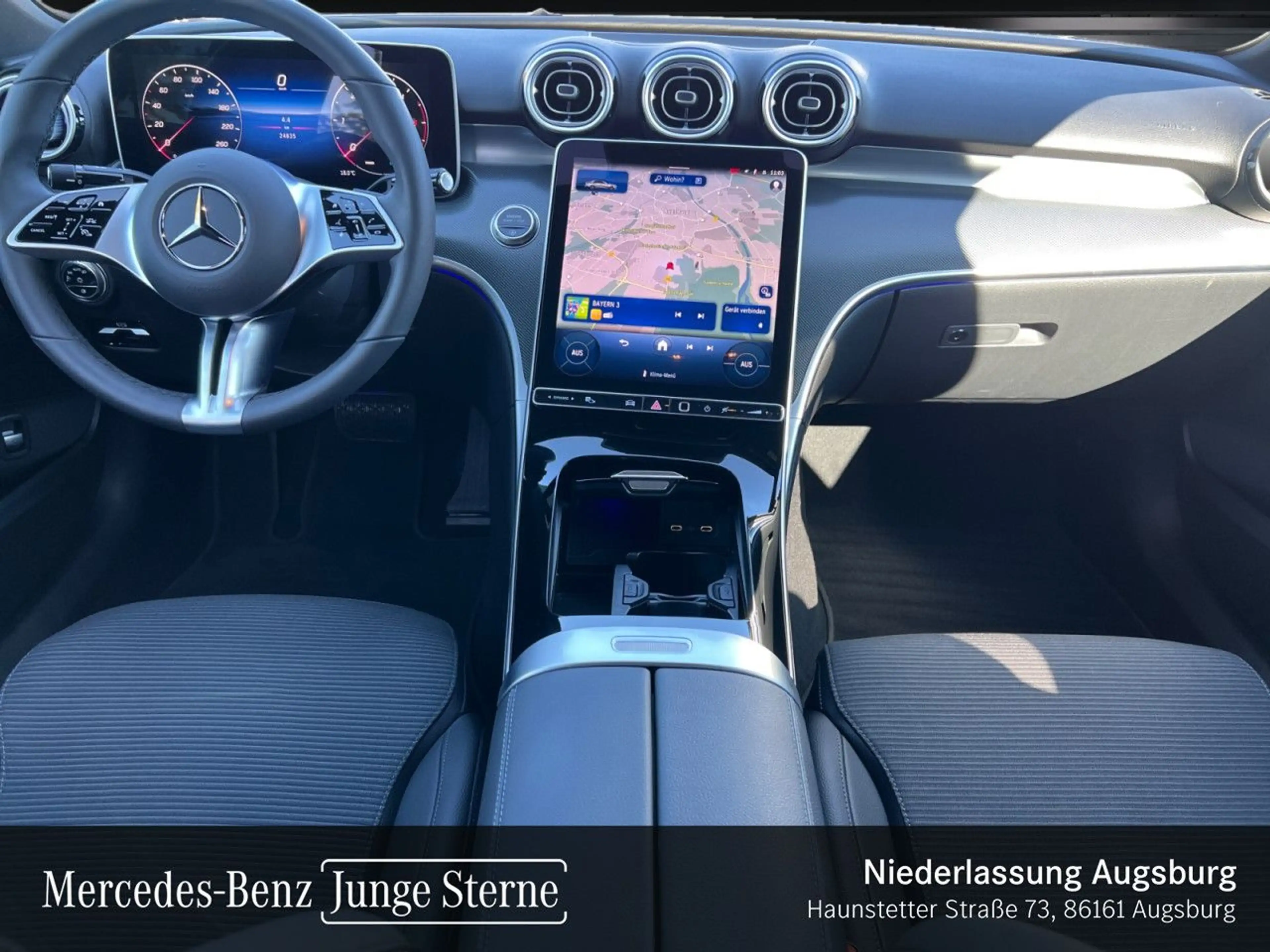 Mercedes-Benz C 200 d AVANTG+360+TOTW+KEYLESS+9G — photo 13