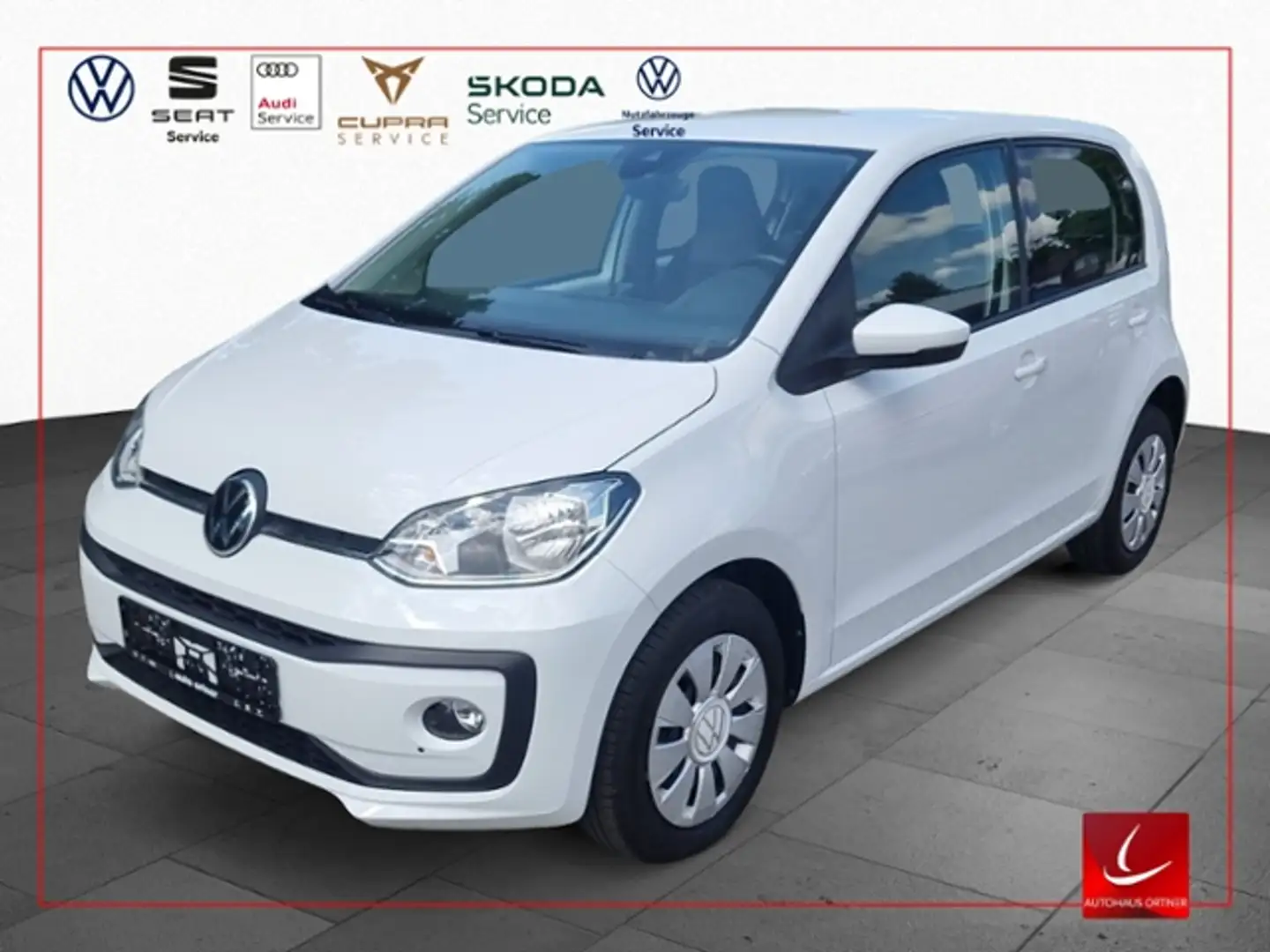 Volkswagen up! 1.0 MPI KAMERA DAB RADIO START STOP SHZ MULTI KLI Weiß - 1