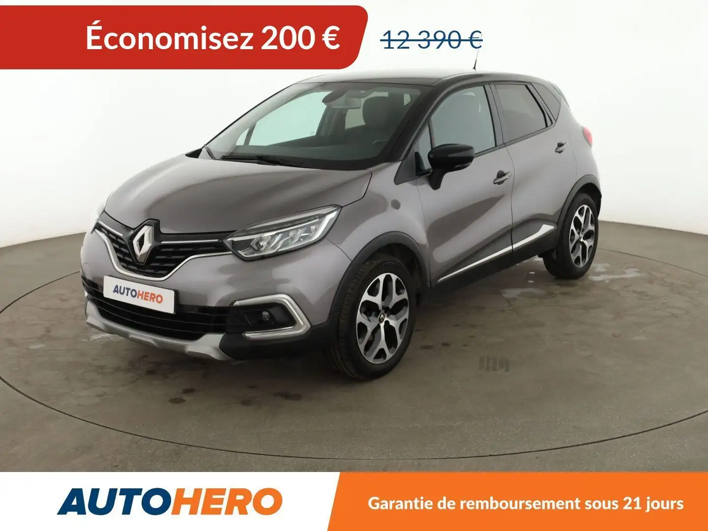 Renault Captur 0.9 TCe Intens Gris - 1