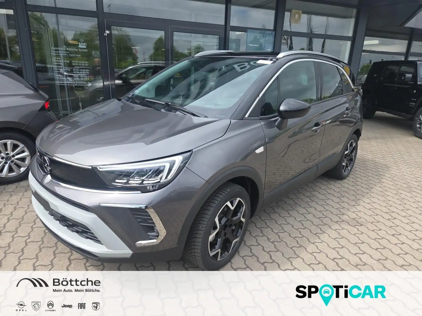 Opel Crossland 1.2 Ultimate Paket AT/Allw/LED/Navi/Shz/180°Kamera Šedá - 1