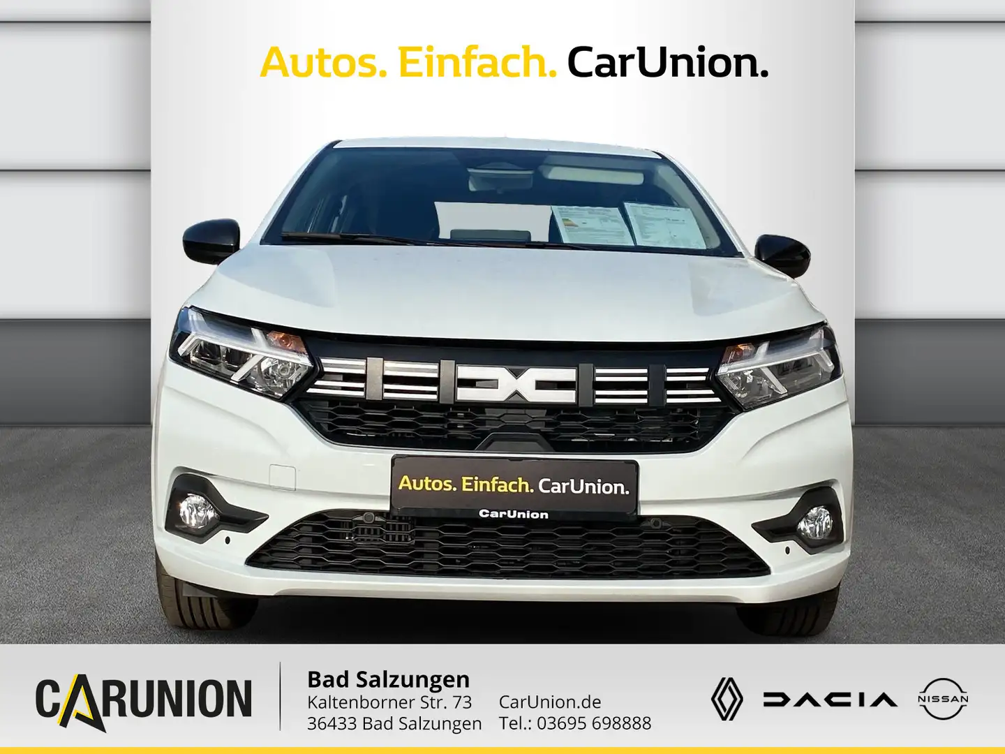 Dacia Sandero Journey TCe 90 CVT Weiß - 2