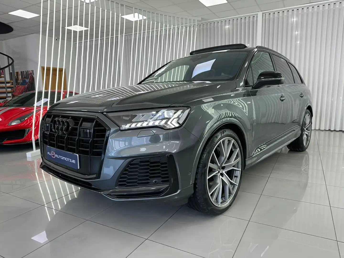 Audi Q7 50 TDI Black line quattro Gris - 1