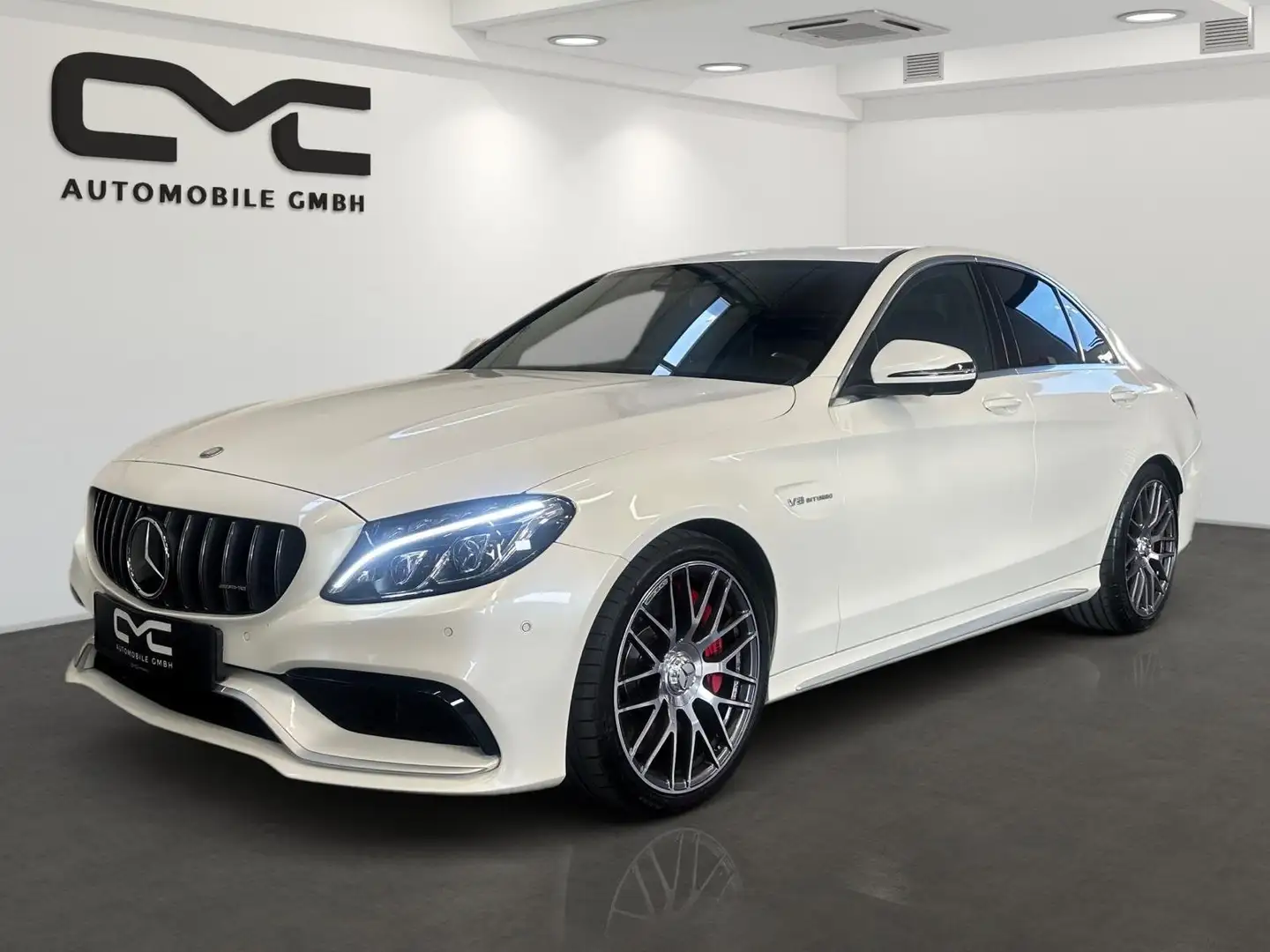 Mercedes-Benz C 63 AMG C 63 S AMG 375 kW V8/Spur/Abst./Tempomat/TWT/SH/ Weiß - 1
