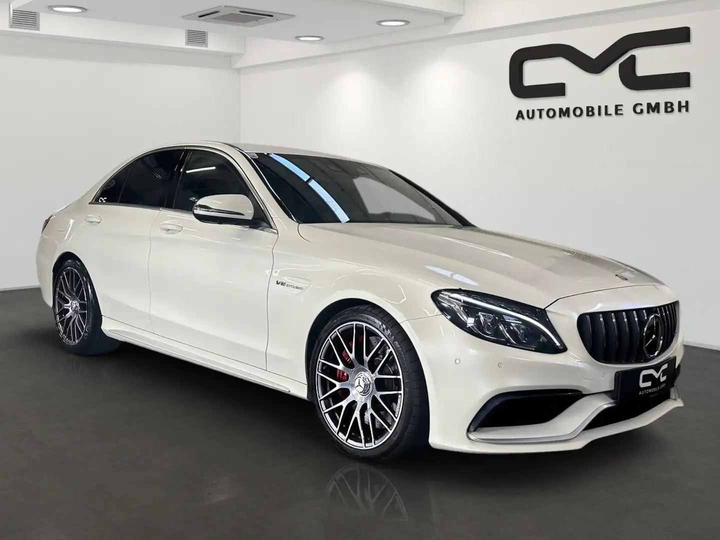 Mercedes-Benz C 63 AMG C 63 S AMG 375 kW V8/Spur/Abst./Tempomat/TWT/SH/ Weiß - 2