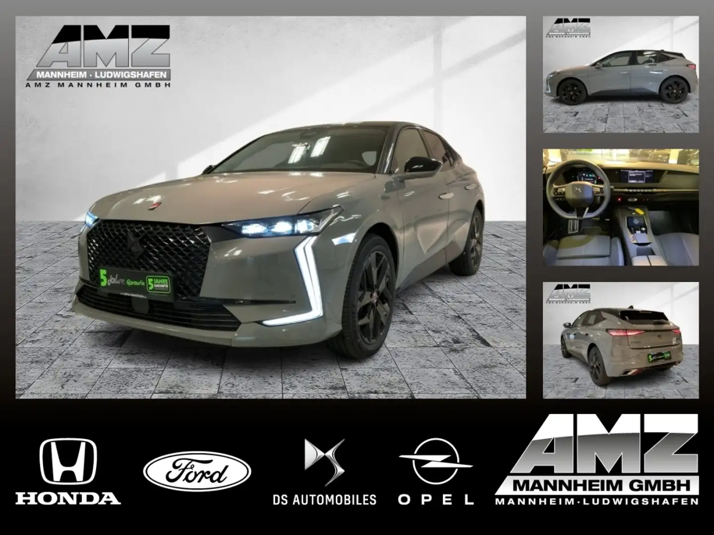DS Automobiles DS 4 4 Hybrid 225 (Plug-In) S&S E-Tense Performance Lin Сірий - 1
