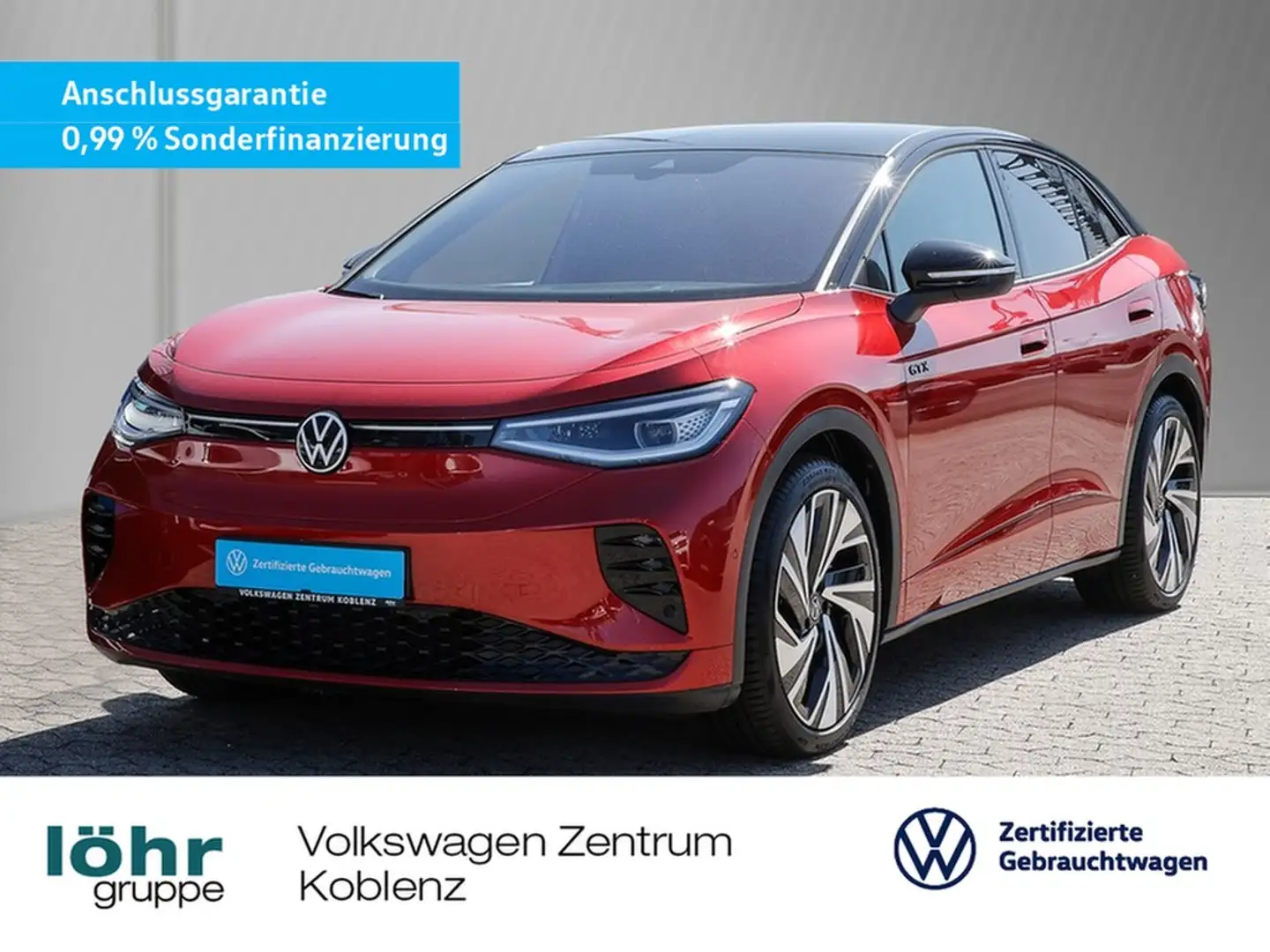 Volkswagen ID.5 GTX 4Motion AHK/Pano/RFK/Navi Rot - 1