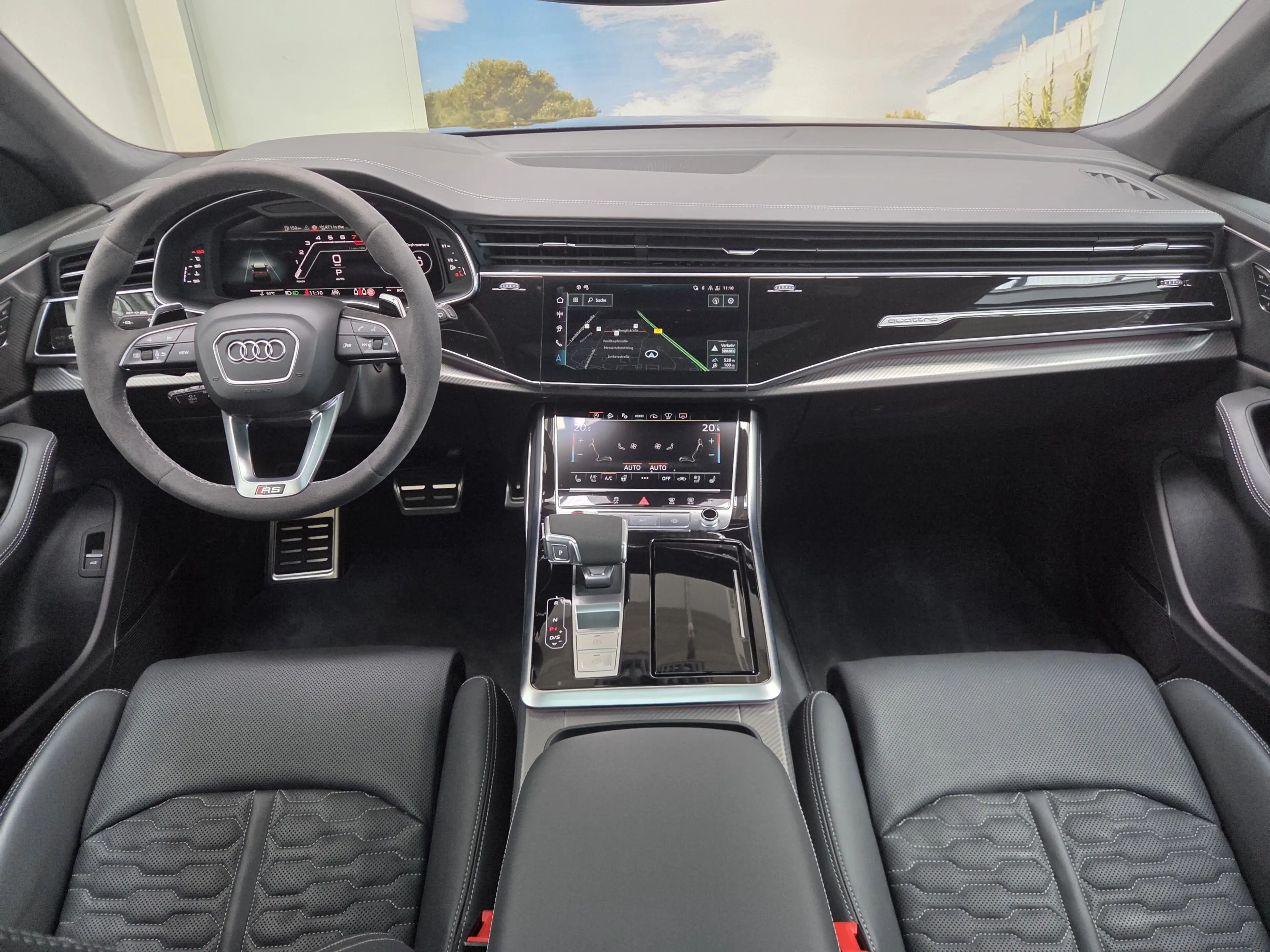 Audi RS Q8 Sportabgas AHK Standhzg. Black+ RS-Design — photo 7