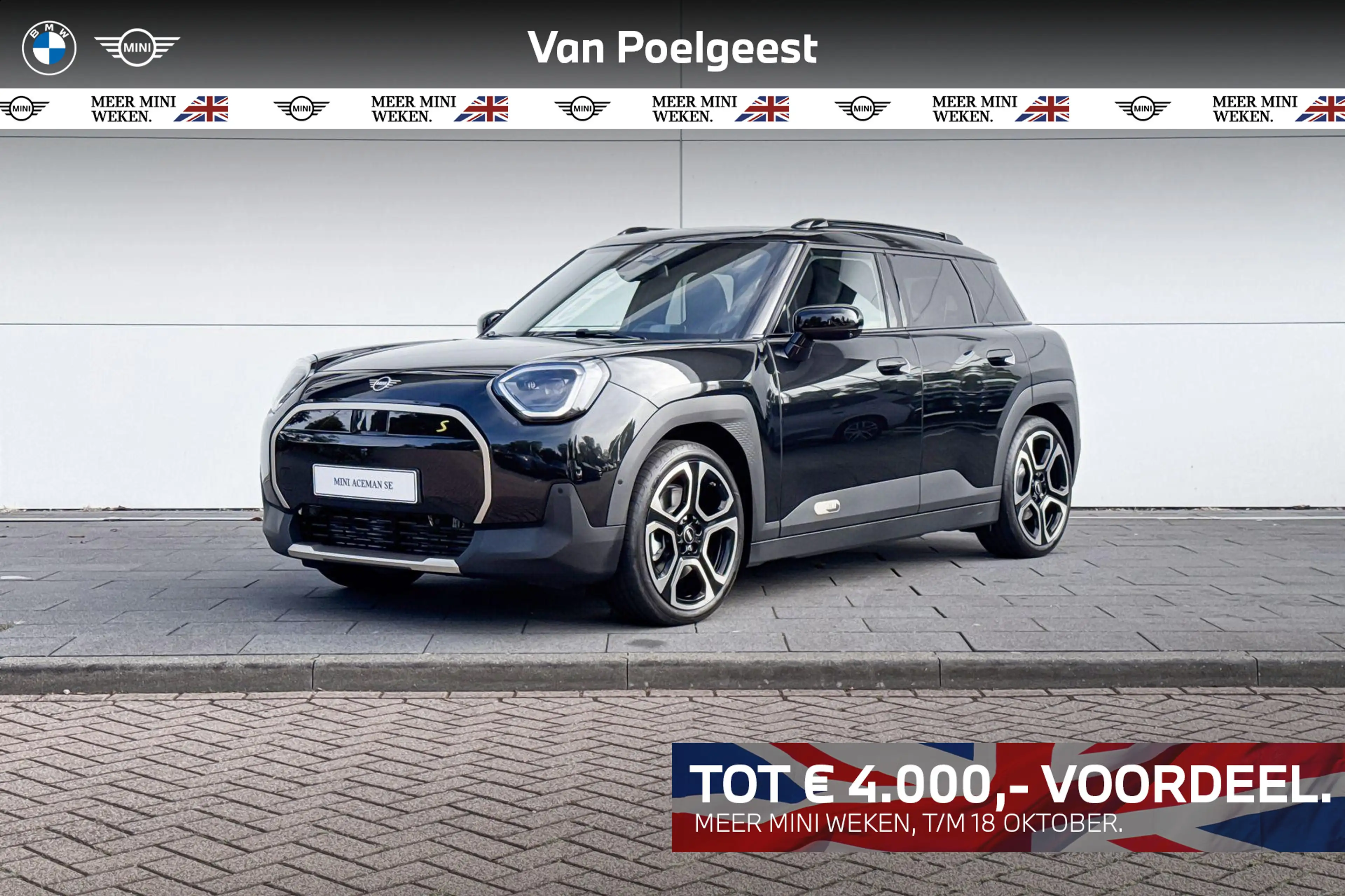 MINI Aceman SE Favoured XL 54.2 kWh | 19 Hexagram Spoke 2-tone