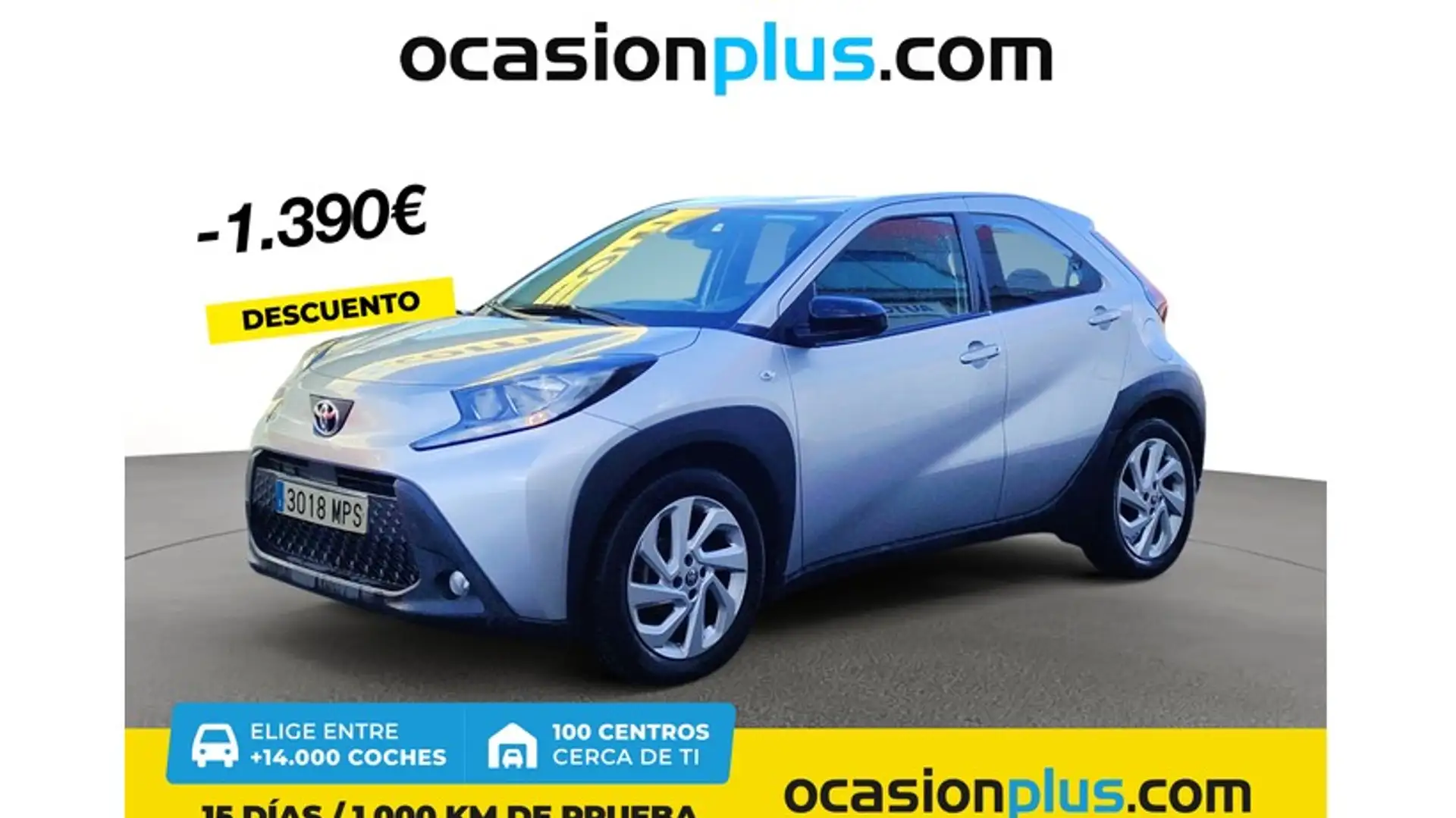 Toyota Aygo Play Gris - 1