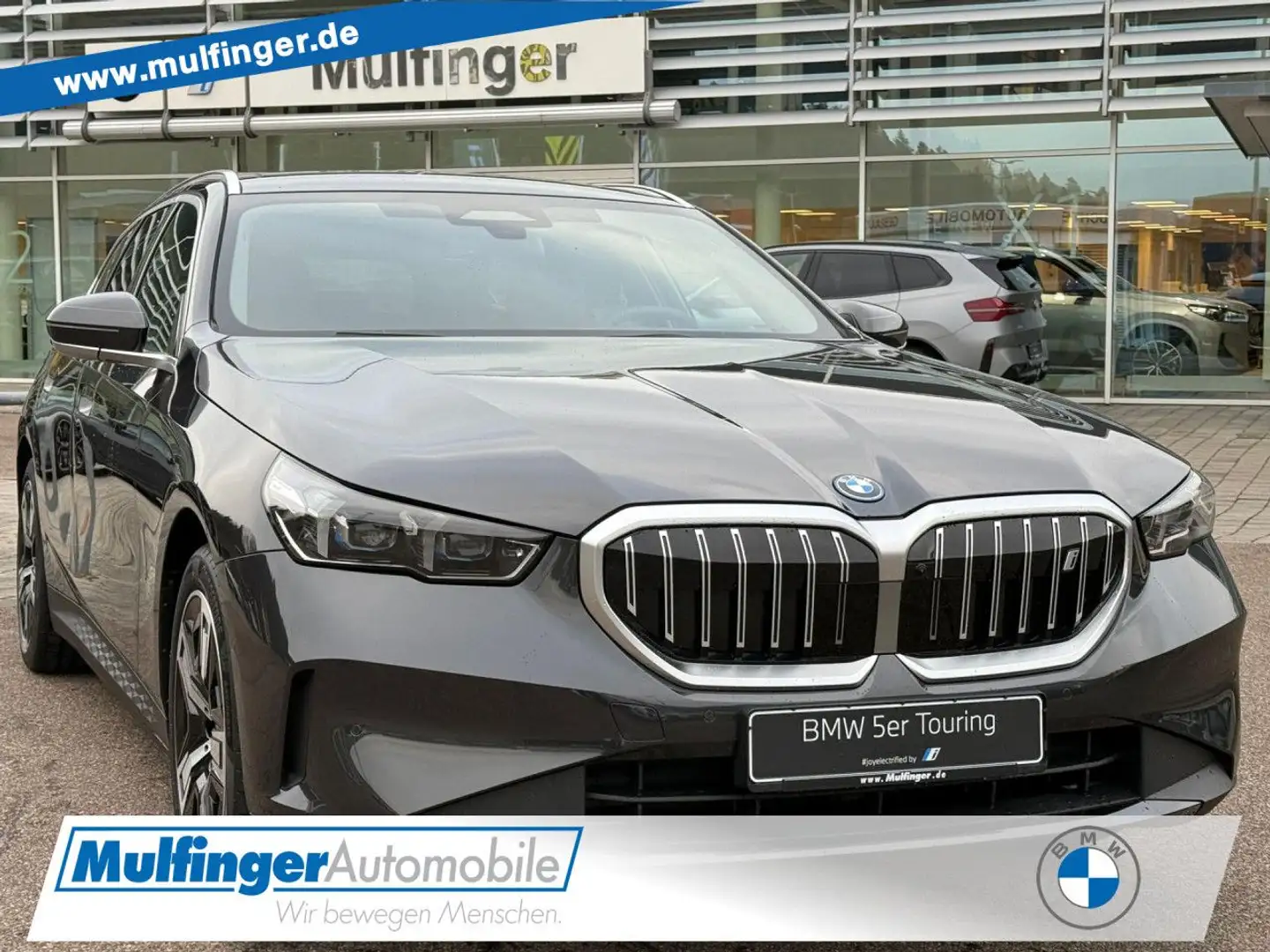 BMW i5 eDrive40 Touring HUD AHK  Autob.Assist Navi LED Grau - 1