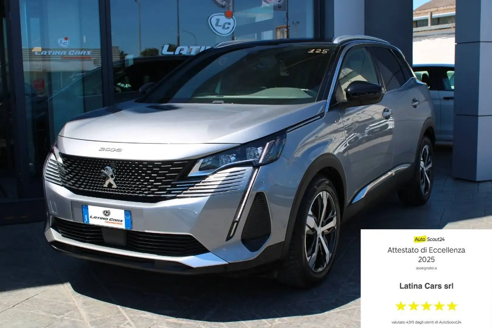 Peugeot 3008 1.5 bluehdi GT s&s 130cv AUTO con CarPlay Argent - 1