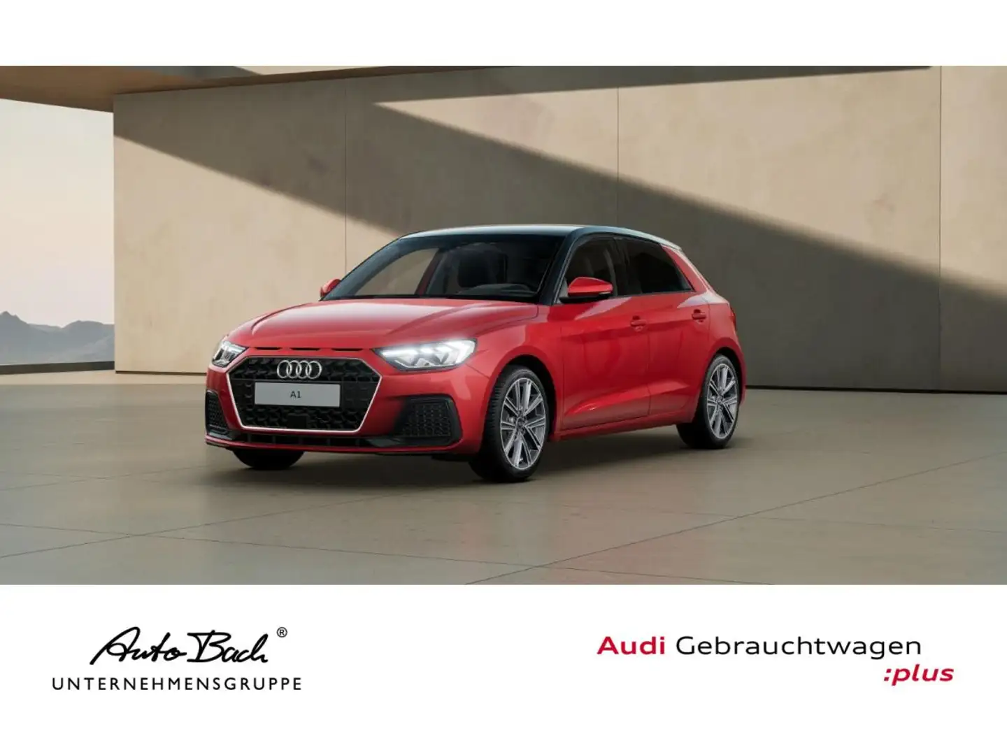 Audi A1 Sportback advanced 25TFSI Stronic LED Sitzheizung Rot - 1