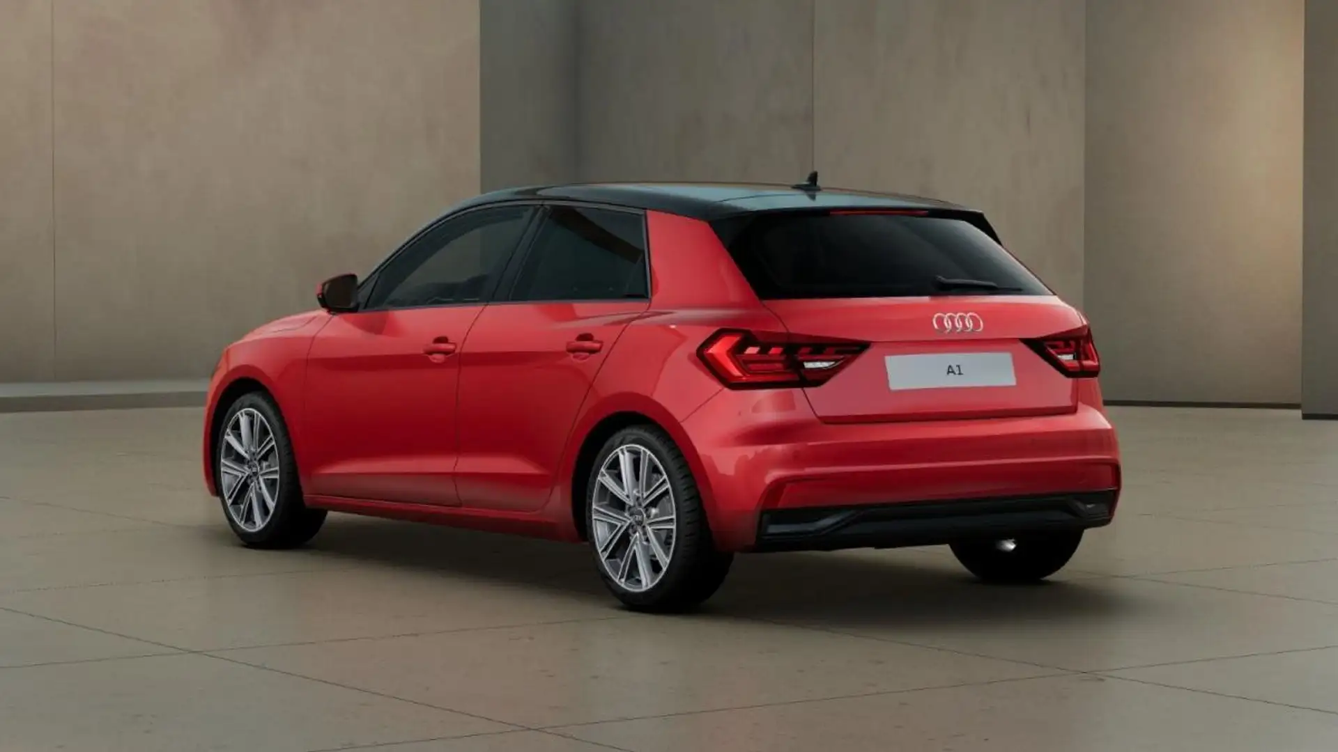 Audi A1 Sportback advanced 25TFSI Stronic LED Sitzheizung Rot - 2