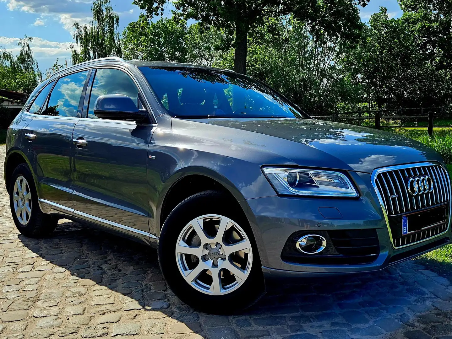 Audi Q5 Q5 2.0 TDI quattro (clean diesel) S tronic Gris - 1