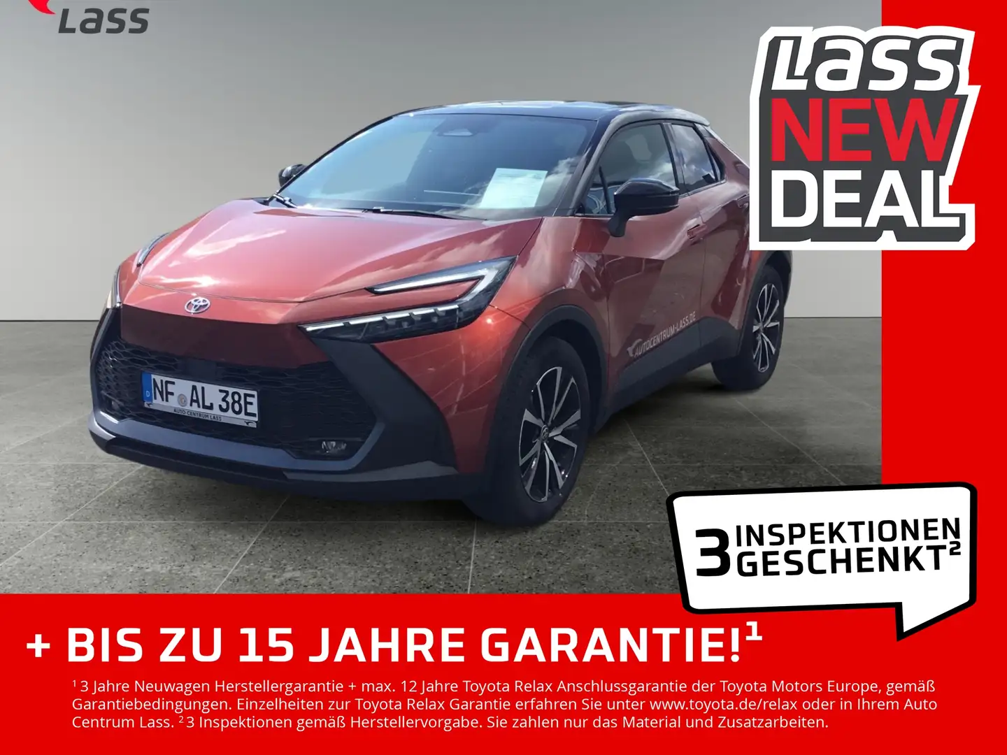 Toyota C-HR Plugin-Hybrid -2.0 Teamplayer Orange - 1