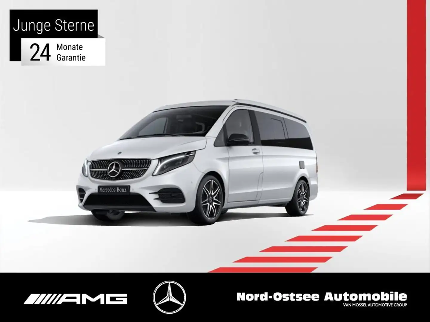 Mercedes-Benz Marco Polo V250  AMG 4MATIC EDITION AHK LED 360° Biały - 1