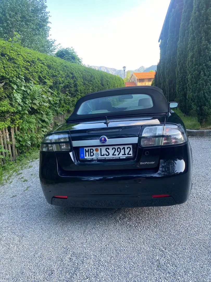 Saab 9-3 9-3 1.8t BioPower Cabrio Vector Navi Leder Schwarz - 2
