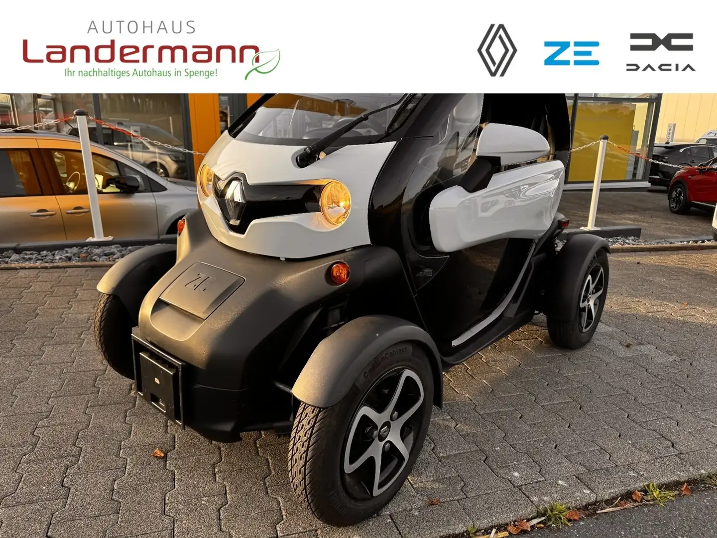 Renault Twizy 80 Intens TÜREN+PDC+KAUFBATTERIE Weiß - 1