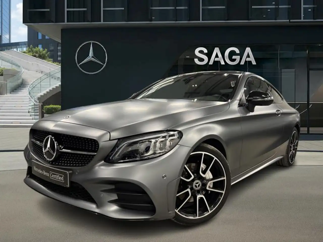 Mercedes-Benz C 180 Coup AMG Line Toit Pano 2021 — миниатюра 1