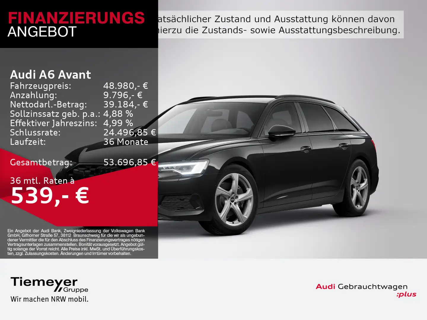 Audi A6 45 TDI Q ADVANCED MATRIX AHK KAMERA LED Schwarz - 1