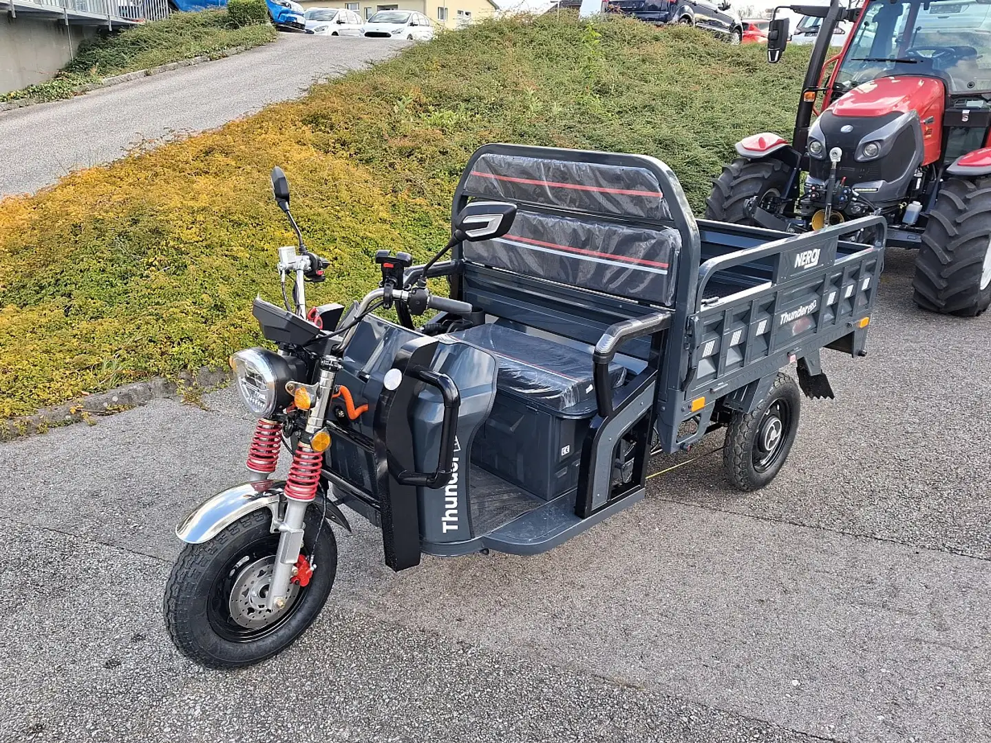 Sonstige NERO Thunder PRO Elektro Lastendreirad 45km/h P... Grau - 1