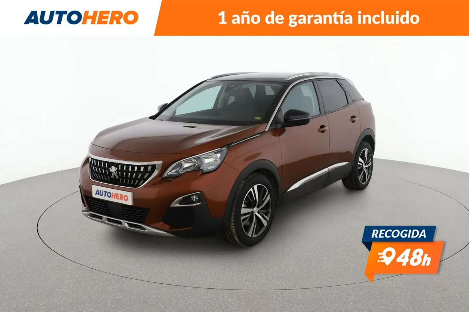 Peugeot 3008 1.2 PureTech Allure EAT6 Marrón - 1