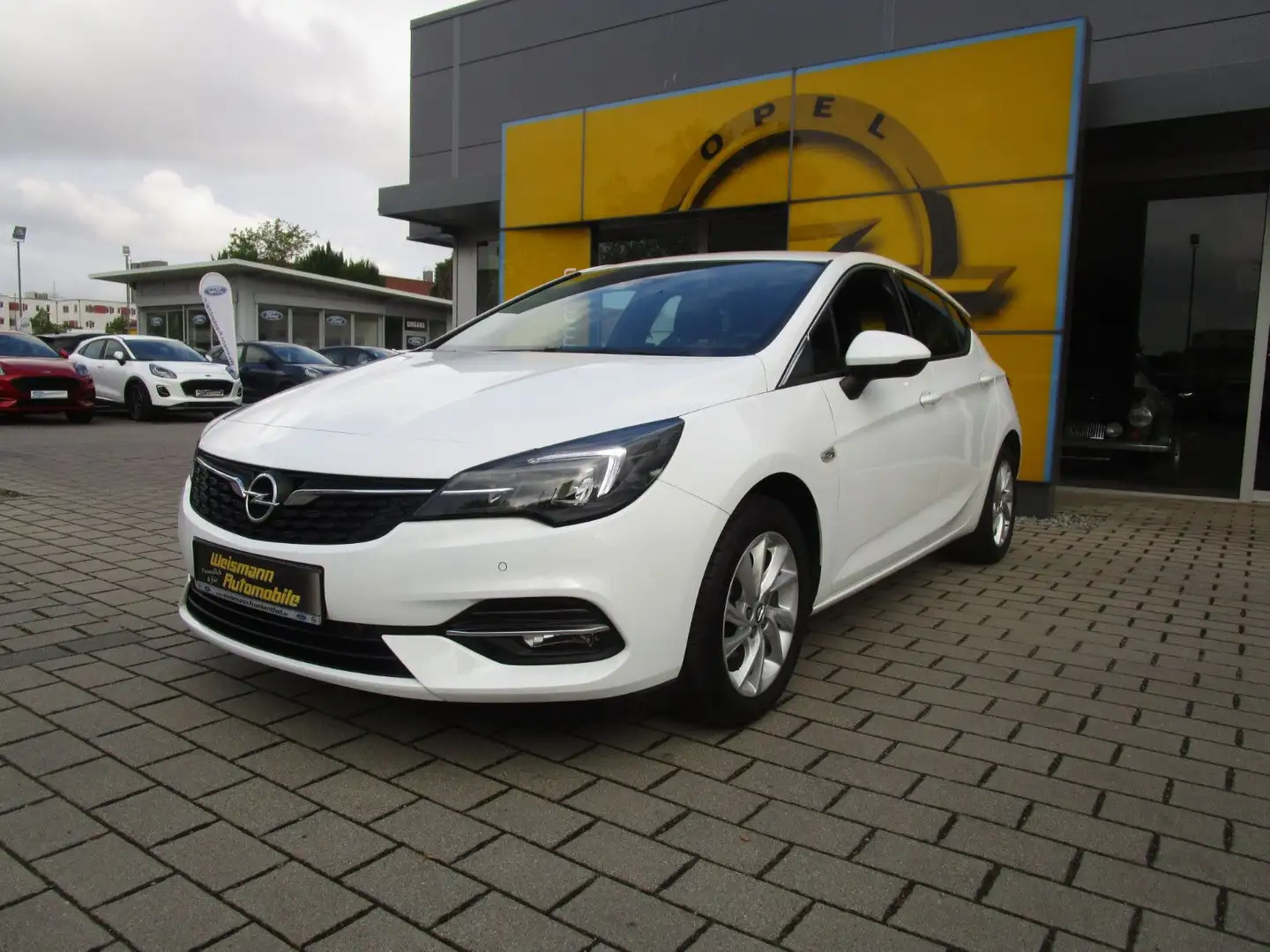 Opel Astra K 5-trg. S/S Elegance/NAVI/Kamera/SHZ Weiß - 1