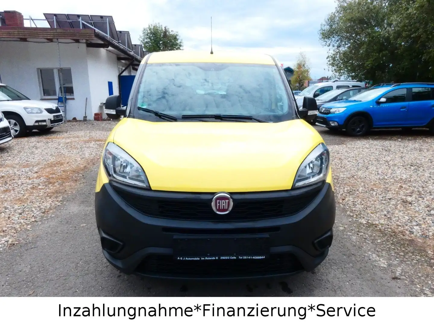 Fiat Doblo Doblò Basis Kasten*Klima*aus1.Hand Gelb - 1