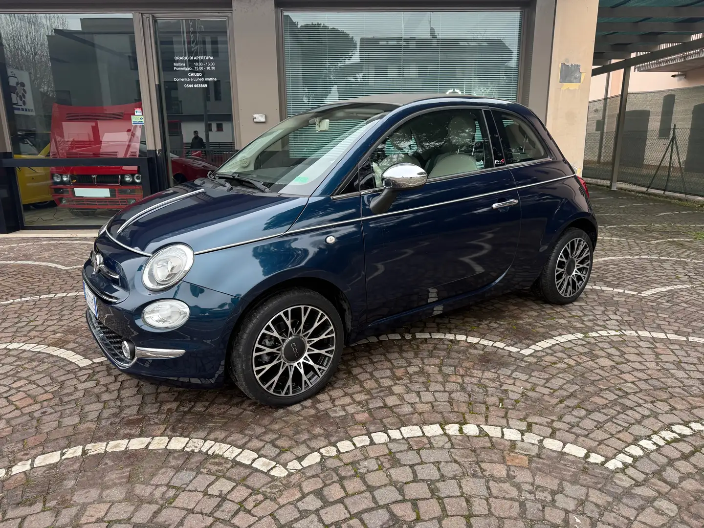 Fiat 500C 500C collezione - automatica Blau - 2