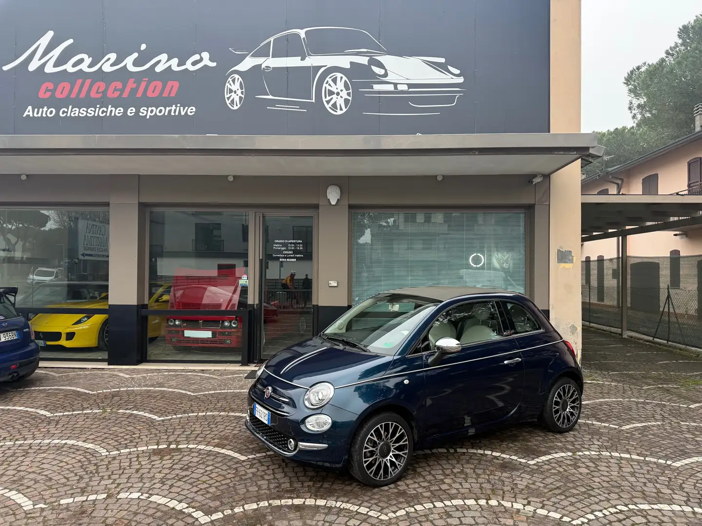 Fiat 500C 500C collezione - automatica Blau - 1