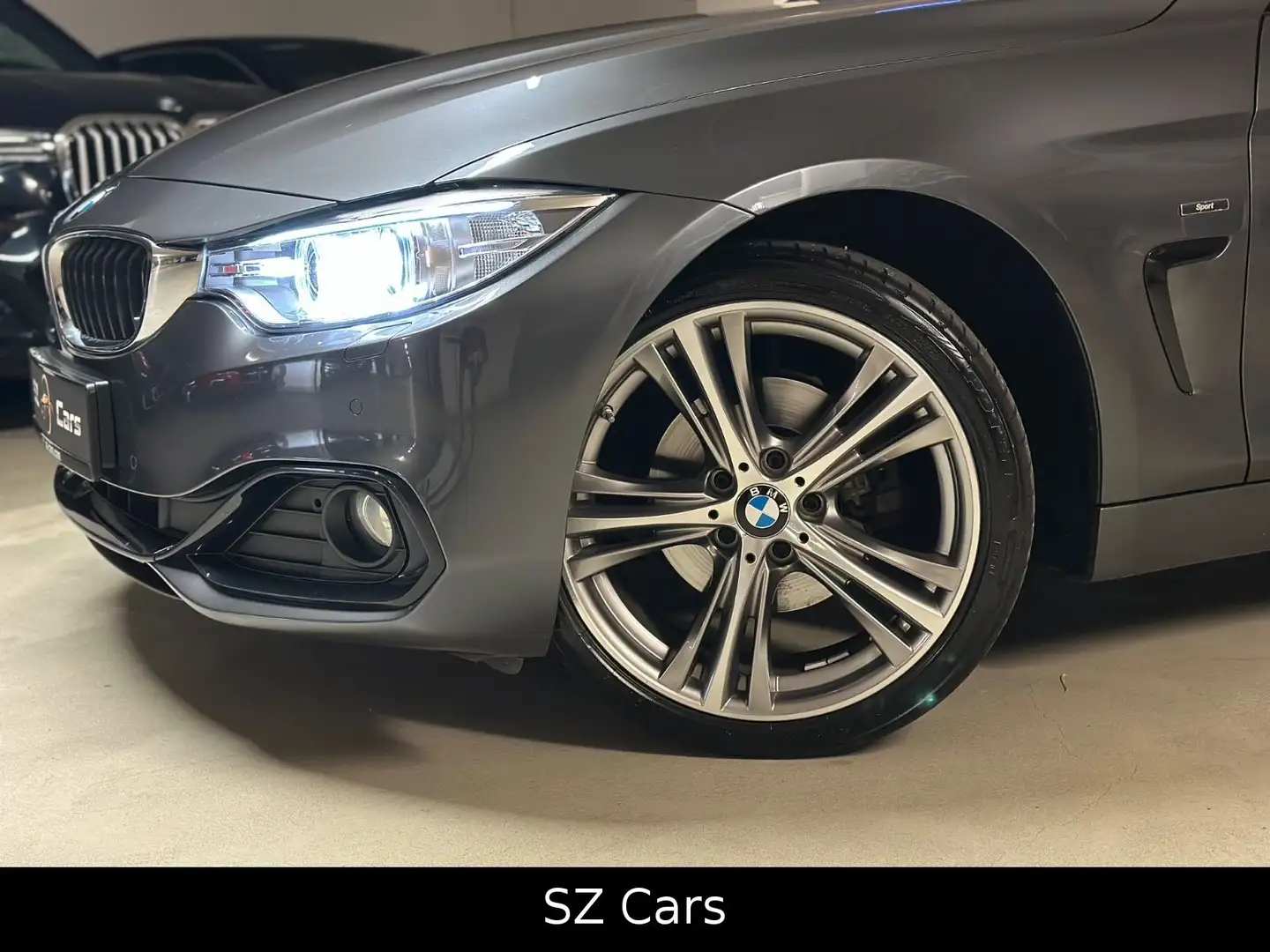 BMW 420 d*NAV*Aut*Bi-Xenon* Grau - 2