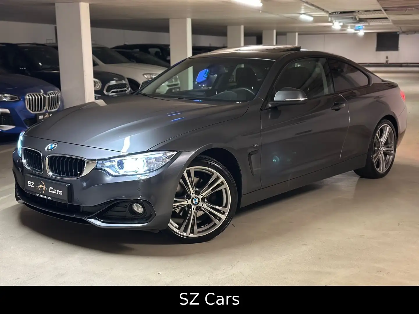 BMW 420 d*NAV*Aut*Bi-Xenon* Grau - 1