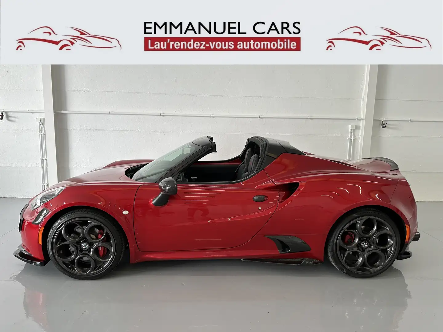 Alfa Romeo 4C 1.7 TBi Kit Carbone Furia + Akrapovic Exhaust Červená - 2