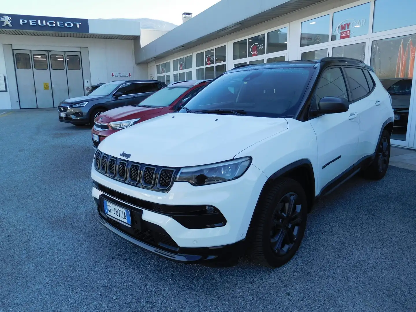 Jeep Compass 1.3 Turbo T4 150 CV aut. 2WD 80° Anniversario Blanc - 1