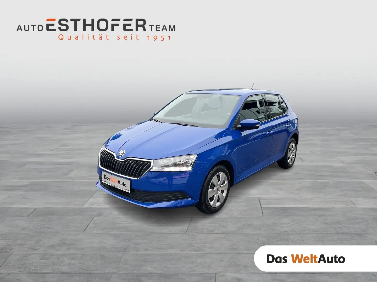 Skoda Fabia 125 Blau - 1