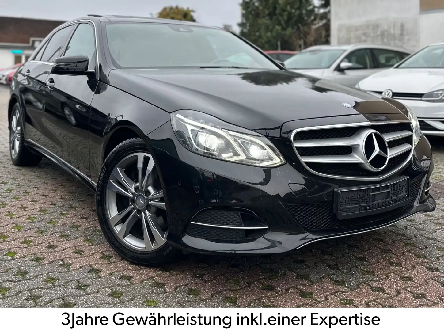 Mercedes-Benz E 300 4x4-KAMERA-NAVI-PANORAMA-SHZ-LED-LEDER- Noir - 1