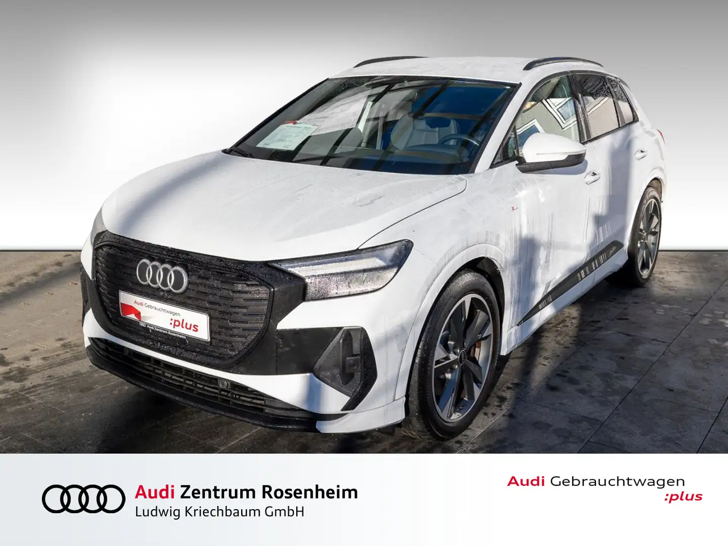 Audi Q4 e-tron e-tron S line 40 (Navi+,EPH+,Ambiente+,sound) Weiß - 1