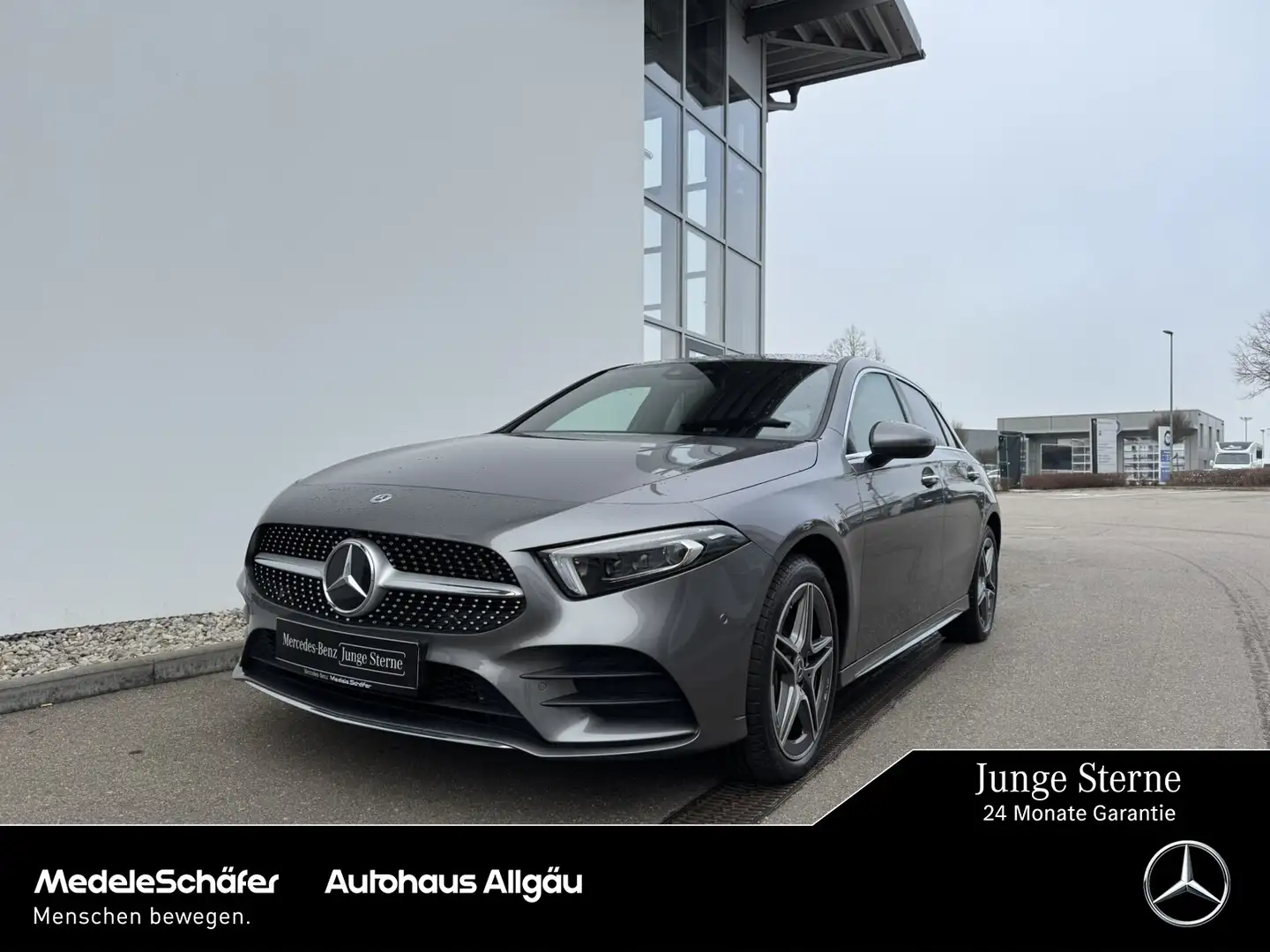 Mercedes-Benz A 250 A 250 e AMG MLED HUD Keyl 360° Memo Ambie Totwin Grau - 1