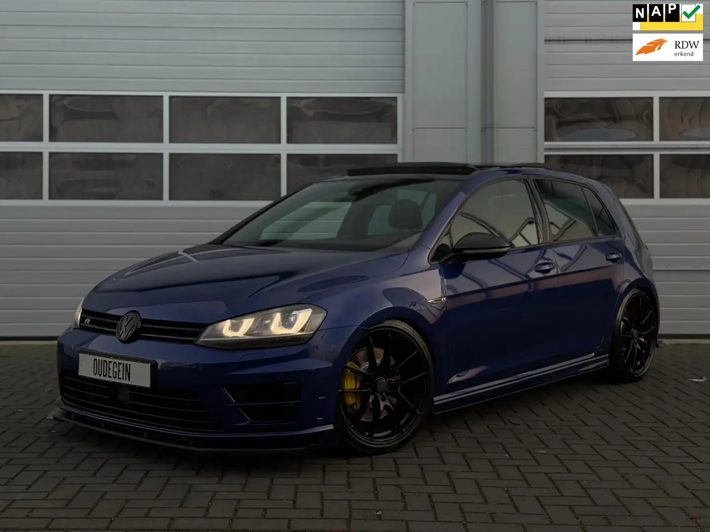 Volkswagen Golf 2.0 TSI R 400 4Motion / Miltek / Pano / Stage 2 / Blauw - 1