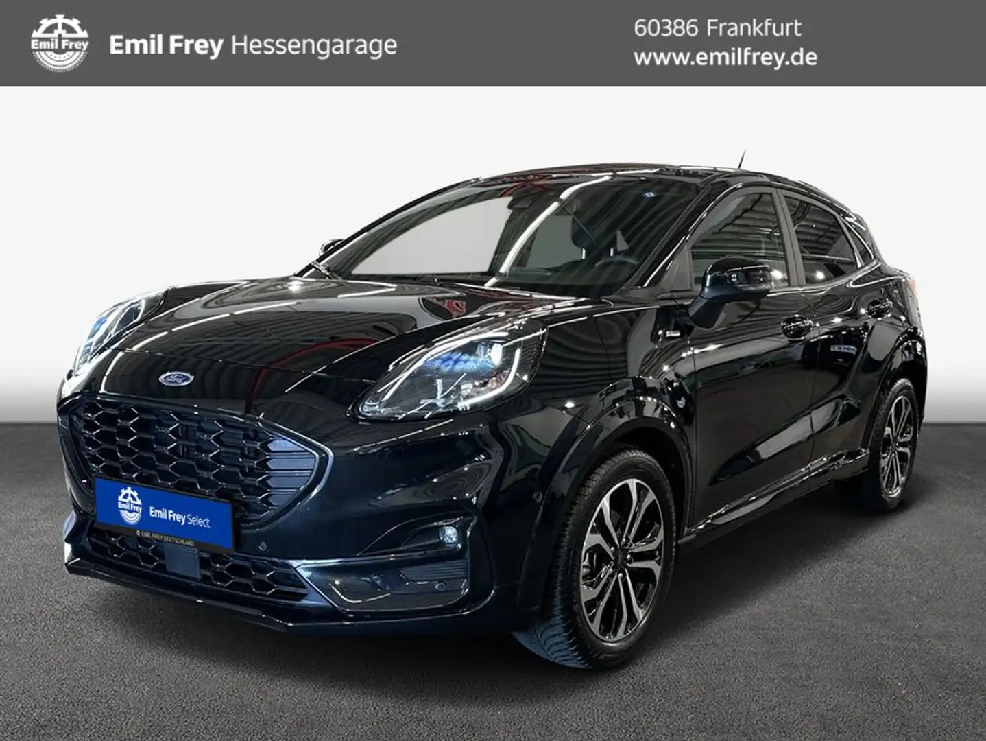 Ford Puma 1.0 EcoBoost Hybrid Aut. ST-LINE Schwarz - 1