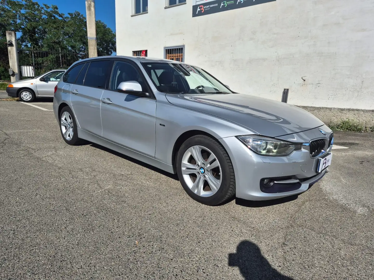 BMW 316 Serie 3 F31 2012 Touring 316d Touring Sport Argento - 2